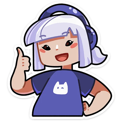 👍 Стикер «Сирень» для Telegram