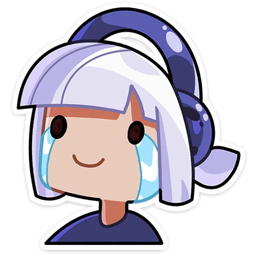 😭 Стикер «Сирень» для Telegram