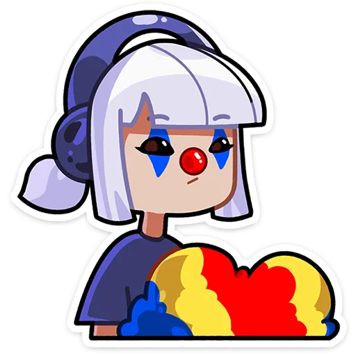 🤡 Стикер «Сирень» для Telegram