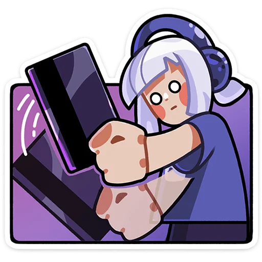 💳 Стикер «Сирень» для Telegram