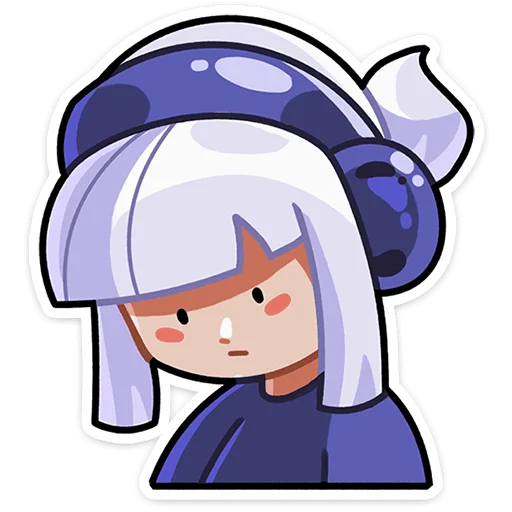 😔 Стикер «Сирень» для Telegram