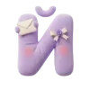 Стикер 11 🥰 Набор эмоджи со шрифтом - кириллица, цифры и символика