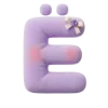 Стикер 7 🥰 Набор эмоджи со шрифтом - кириллица, цифры и символика