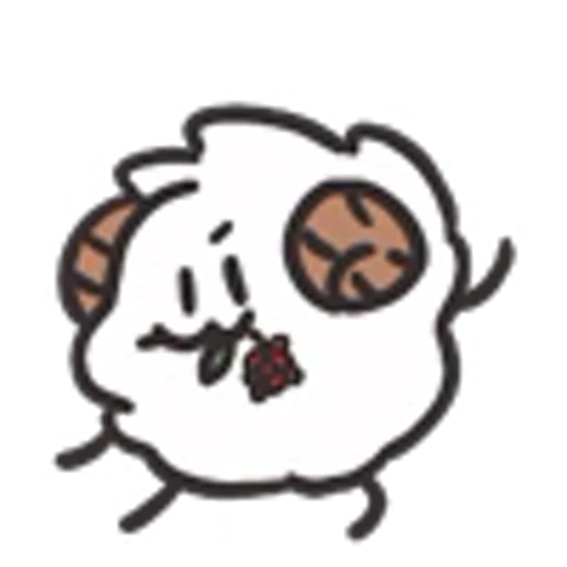 🌹 Эмодзи «Lil Sheep» для Telegram