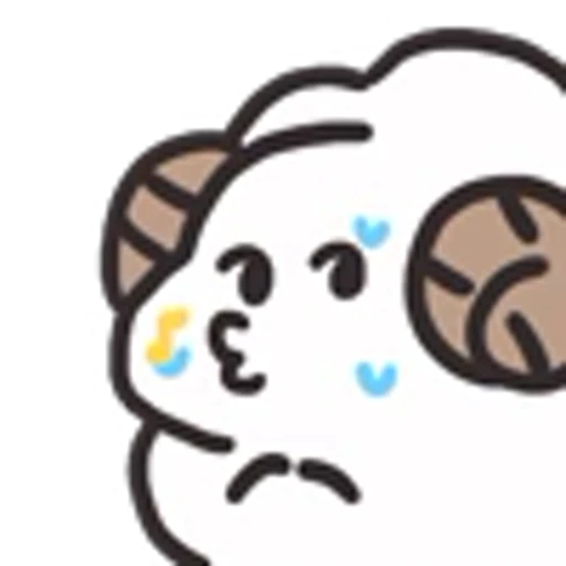 😗 Эмодзи «Lil Sheep» для Telegram