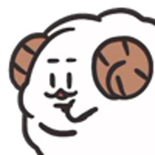 🤔 Эмодзи «Lil Sheep» для Telegram