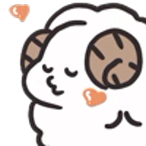 😘 Эмодзи «Lil Sheep» для Telegram