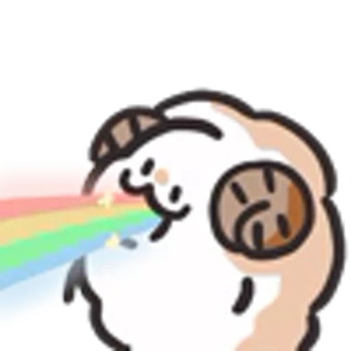 🌈 Эмодзи «Lil Sheep» для Telegram