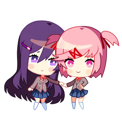👭 Стикер «LIL Doki&;s» для Telegram
