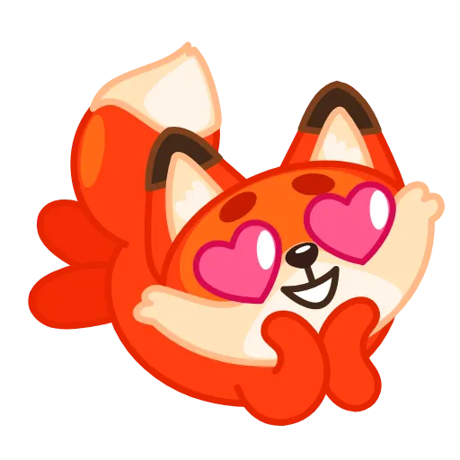 Стикер 2 Little Fox