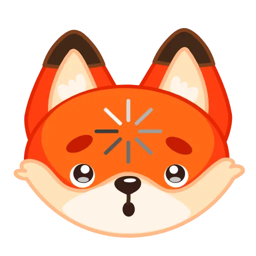 Стикер 24 Little Fox