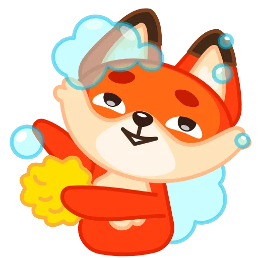 Стикер 20 Little Fox