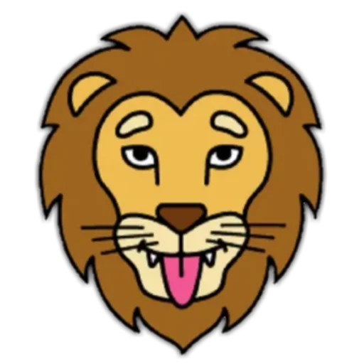 🦁 Стикер «Lion?» для Telegram