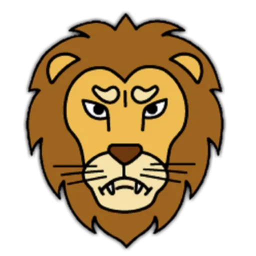 🦁 Стикер «Lion?» для Telegram