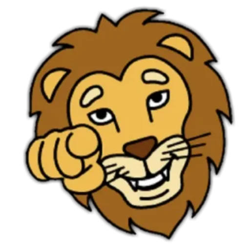 🦁 Стикер «Lion?» для Telegram