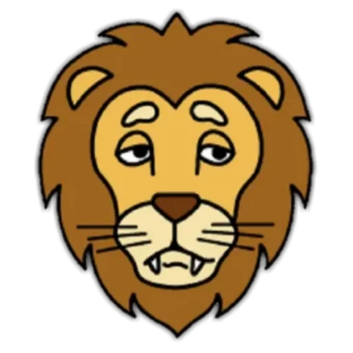 🦁 Стикер «Lion?» для Telegram