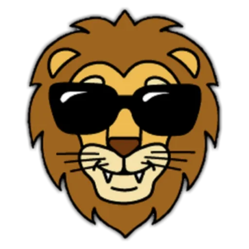 🦁 Стикер «Lion?» для Telegram