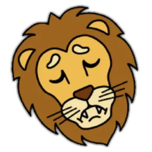 🦁 Стикер «Lion?» для Telegram