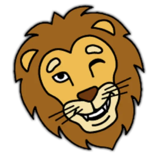 🦁 Стикер «Lion?» для Telegram