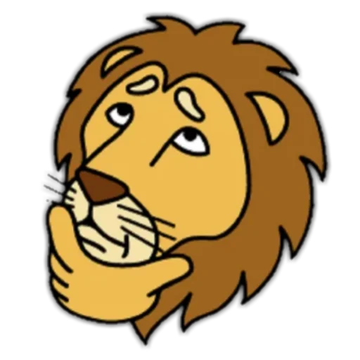 🦁 Стикер «Lion?» для Telegram