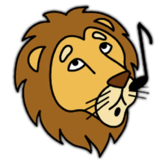 🦁 Стикер «Lion?» для Telegram
