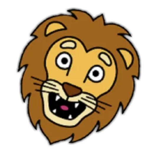 🦁 Стикер «Lion?» для Telegram