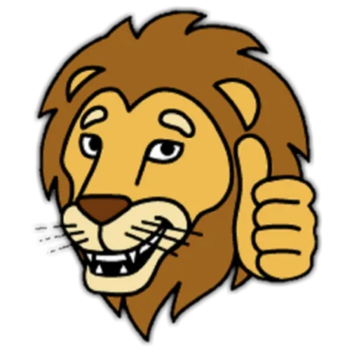 🦁 Стикер «Lion?» для Telegram