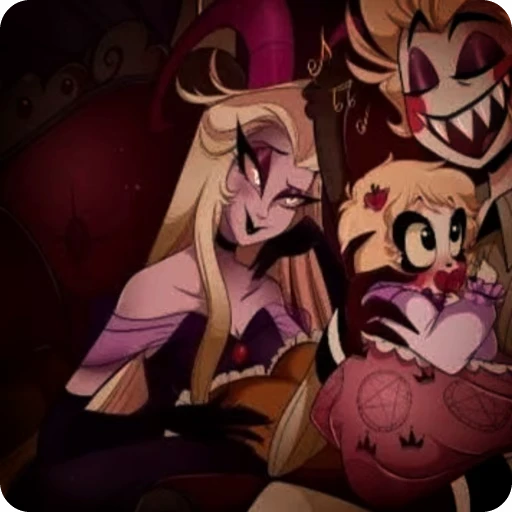 🌟 Стикер «Лилит Hazbin Hotel» для Telegram