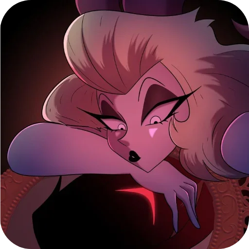 😯 Стикер «Lilit Hazbin Hotel» для Telegram
