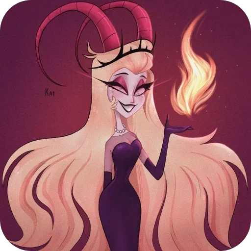 🔥 Стикер «Lilit Hazbin Hotel» для Telegram
