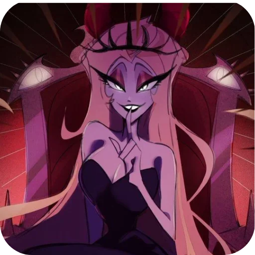 🤫 Стикер «Lilit Hazbin Hotel» для Telegram