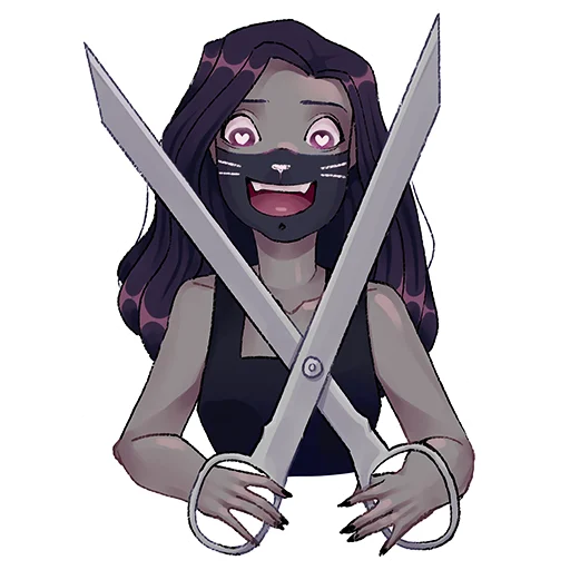 😈 Стикер «ЛИЛЛИТ МОНСТР» для Telegram