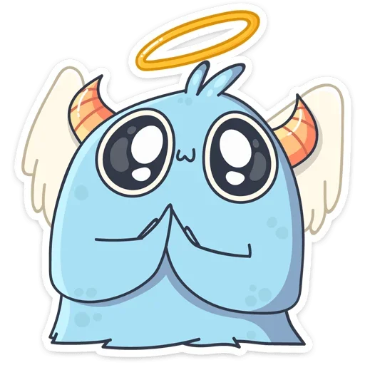 😇 Стикер «Лил Монстрик» для Telegram
