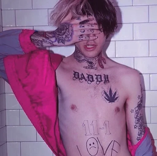 💔 Стикер «lil peep )» для Telegram