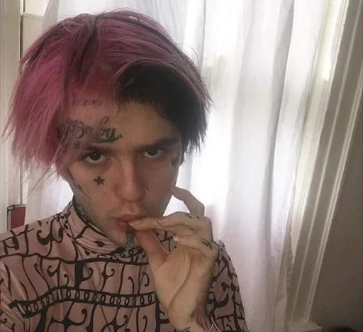 💔 Стикер «lil peep )» для Telegram