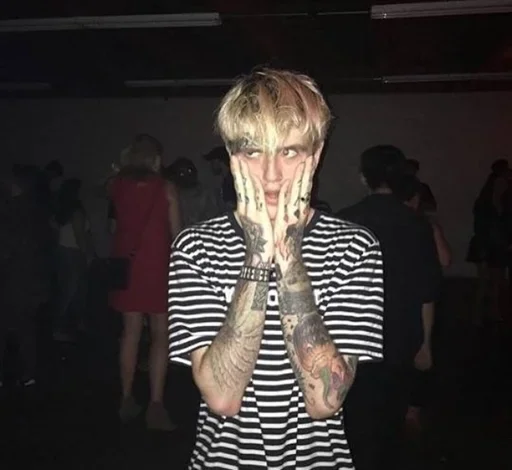 💔 Стикер «lil peep )» для Telegram