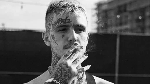 💔 Стикер «lil peep )» для Telegram
