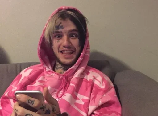 💔 Стикер «lil peep )» для Telegram
