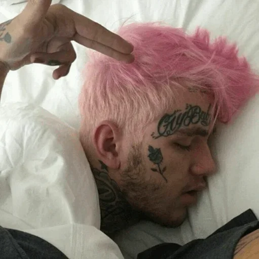 💔 Стикер «lil peep )» для Telegram
