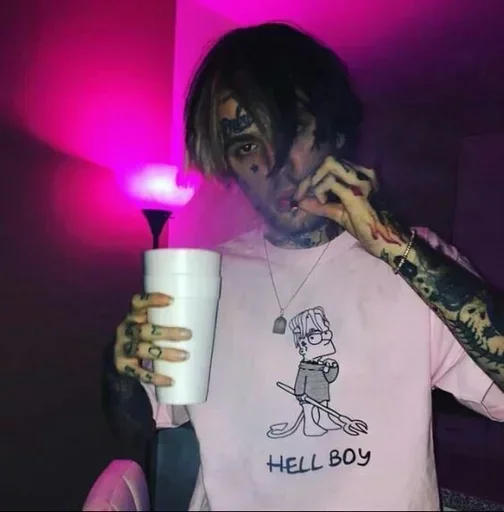 💔 Стикер «lil peep )» для Telegram