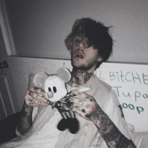 💔 Стикер «lil peep )» для Telegram