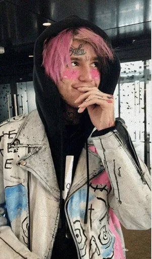 💔 Стикер «lil peep )» для Telegram
