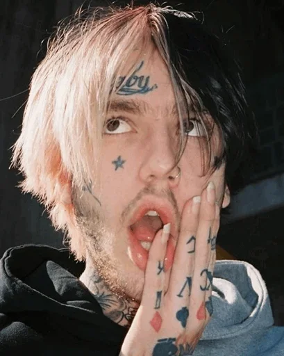💔 Стикер «lil peep )» для Telegram