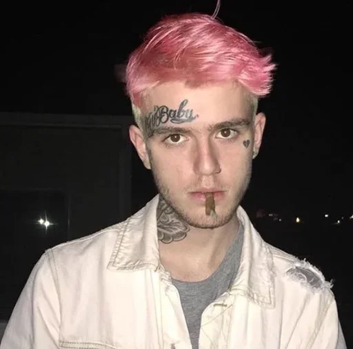 💔 Стикер «lil peep )» для Telegram