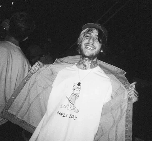 💔 Стикер «lil peep )» для Telegram