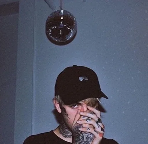 💔 Стикер «lil peep )» для Telegram