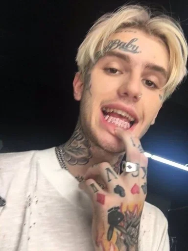 💔 Стикер «lil peep )» для Telegram