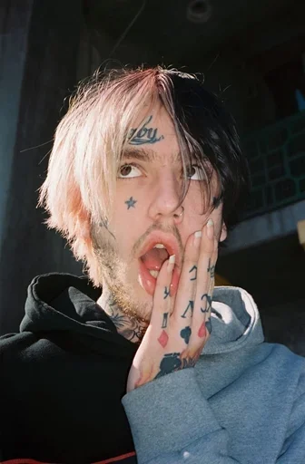 💔 Стикер «lil peep )» для Telegram