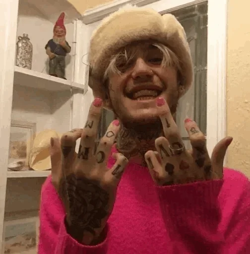 💔 Стикер «lil peep )» для Telegram