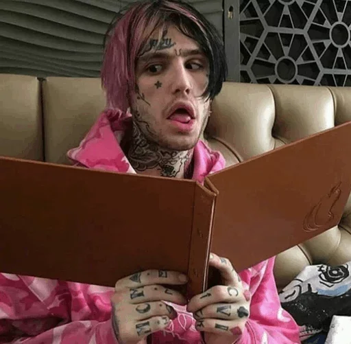 😬 Стикер «Lil Peep» для Telegram